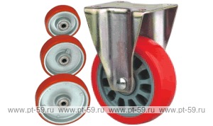Колесо неповоротное Lema FC1-TPU-150-250-6A